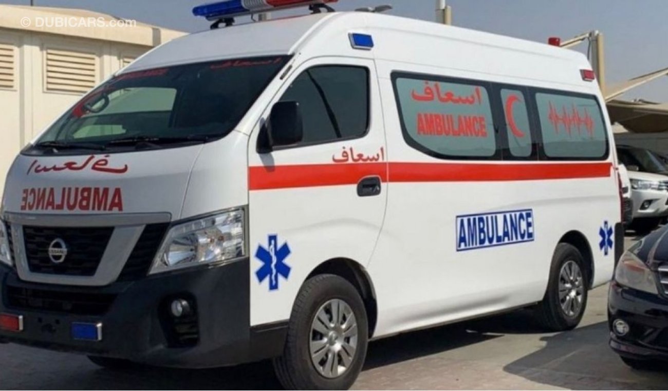 نيسان أورفان لوحة فان  سقف عالي لوحة فان  سقف عالي ambulance 2021 Nissan Urvan Panel Van High Roof (NV350), 5dr V