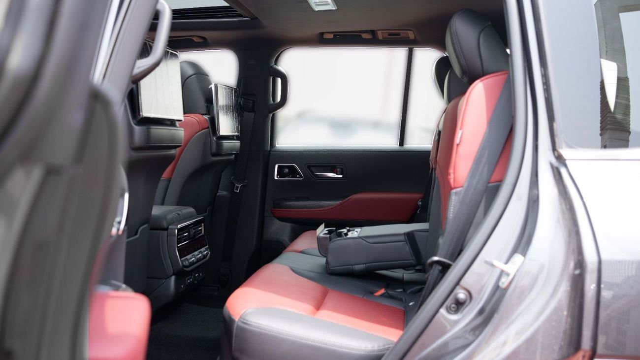 تويوتا لاند كروزر 2025 Toyota Land Cruiser VXR 3.5L AT Hybrid (Black-Red)