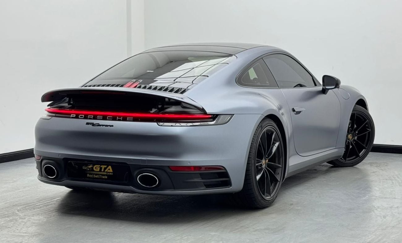 Porsche 911 2020 Porsche 911 Carrera, 5/2028 Porsche Warranty, Porsche Service History, GCC