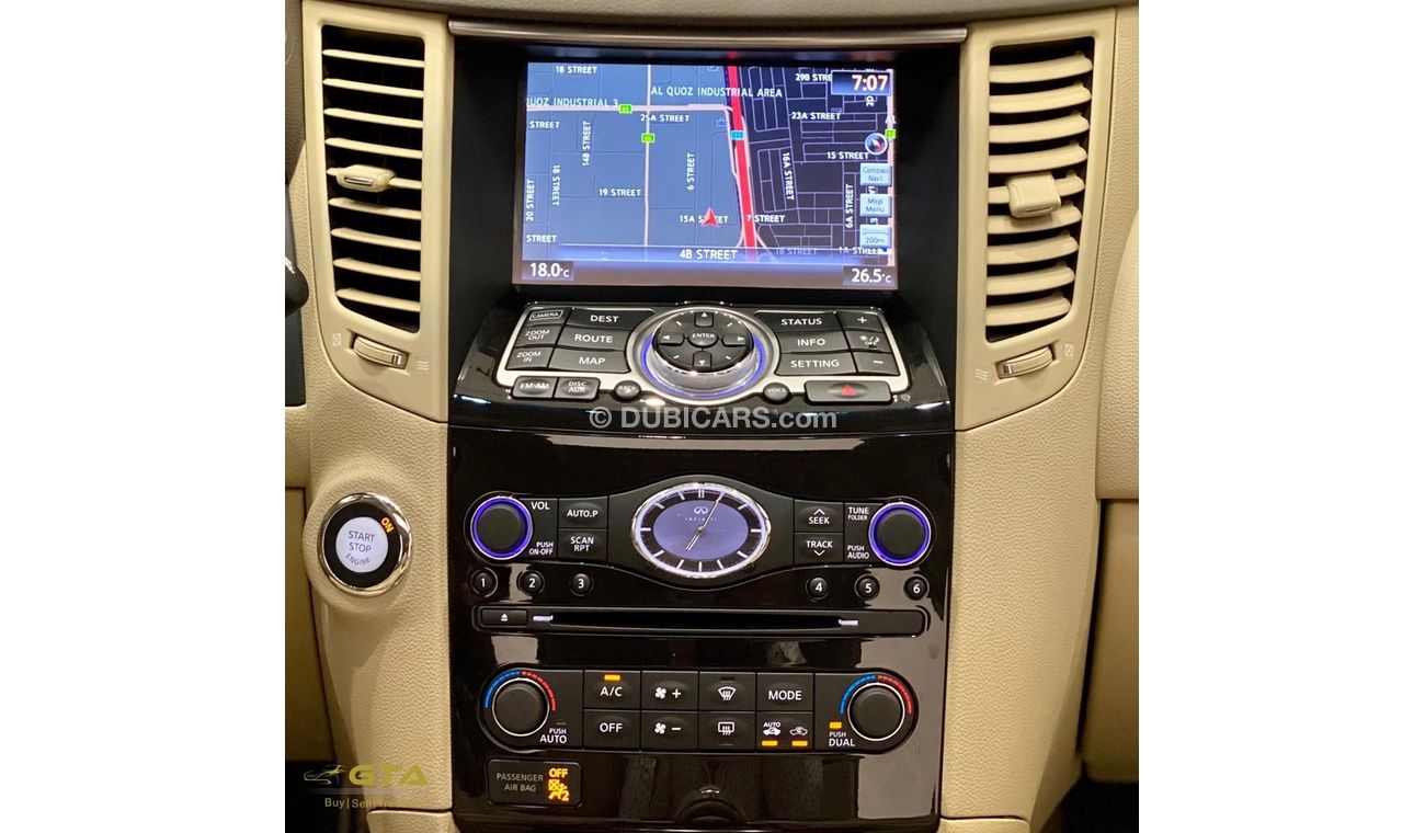 Infiniti QX70 2017 Infiniti QX70, Warranty, Infiniti Service History, Low KMs, GCC