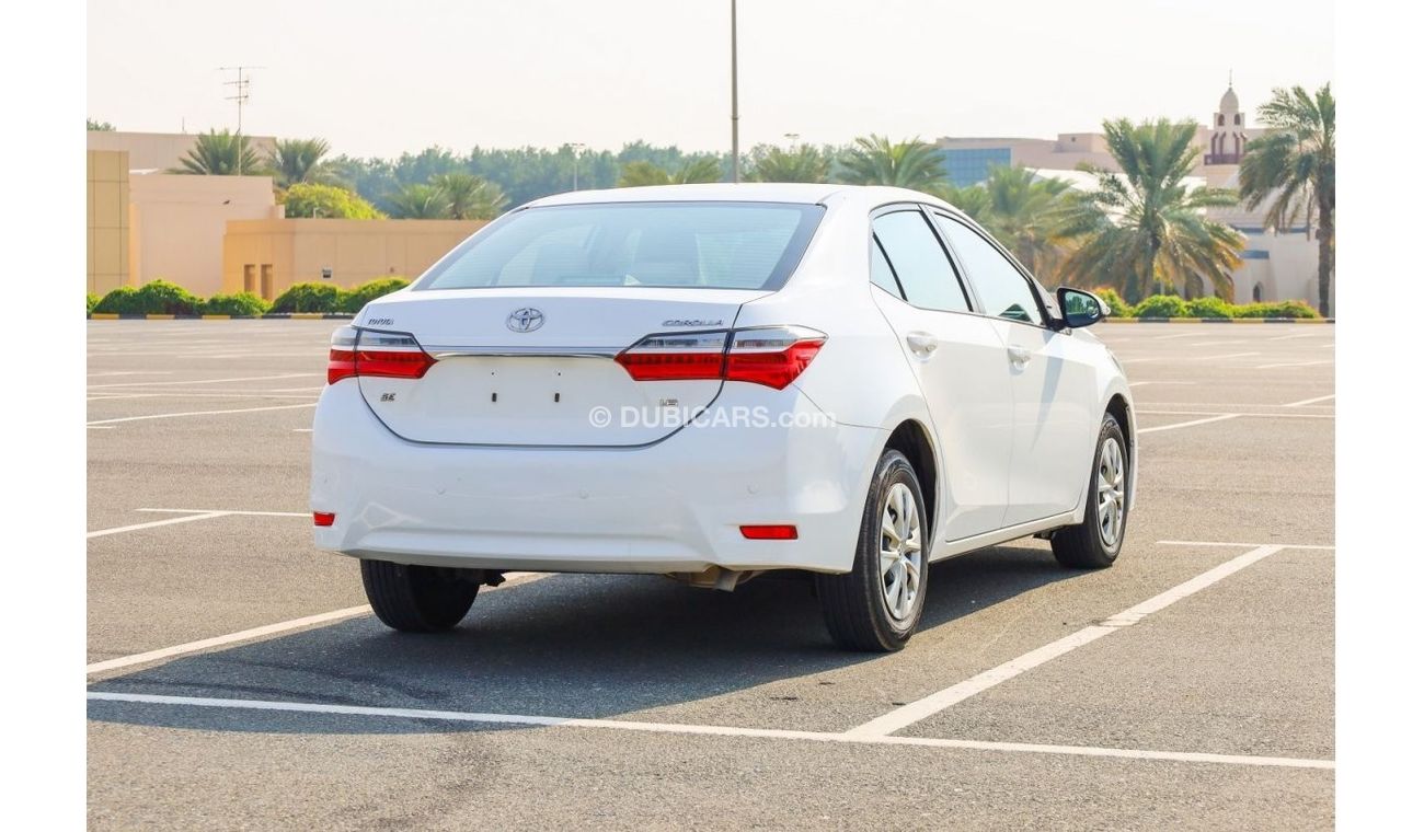 Toyota Corolla 2019 | 4dr Sedan 1.6L 4cyl Petrol A/T RWD - GCC Specs - Book now