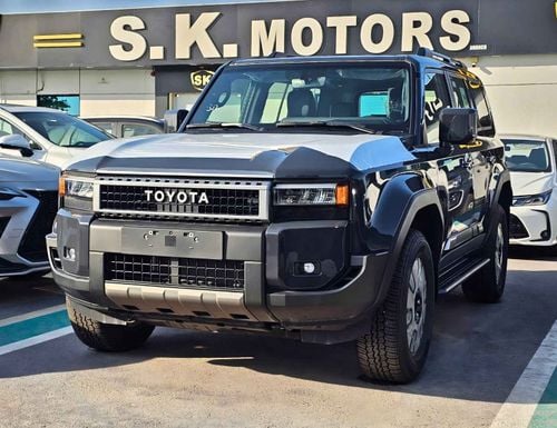 تويوتا برادو ALL ROUNDER / 2.4L PETROL V4 / SUNROOF / DRIVER POWER SEAT / COOL BOX / MID OPTION (CODE # R2)