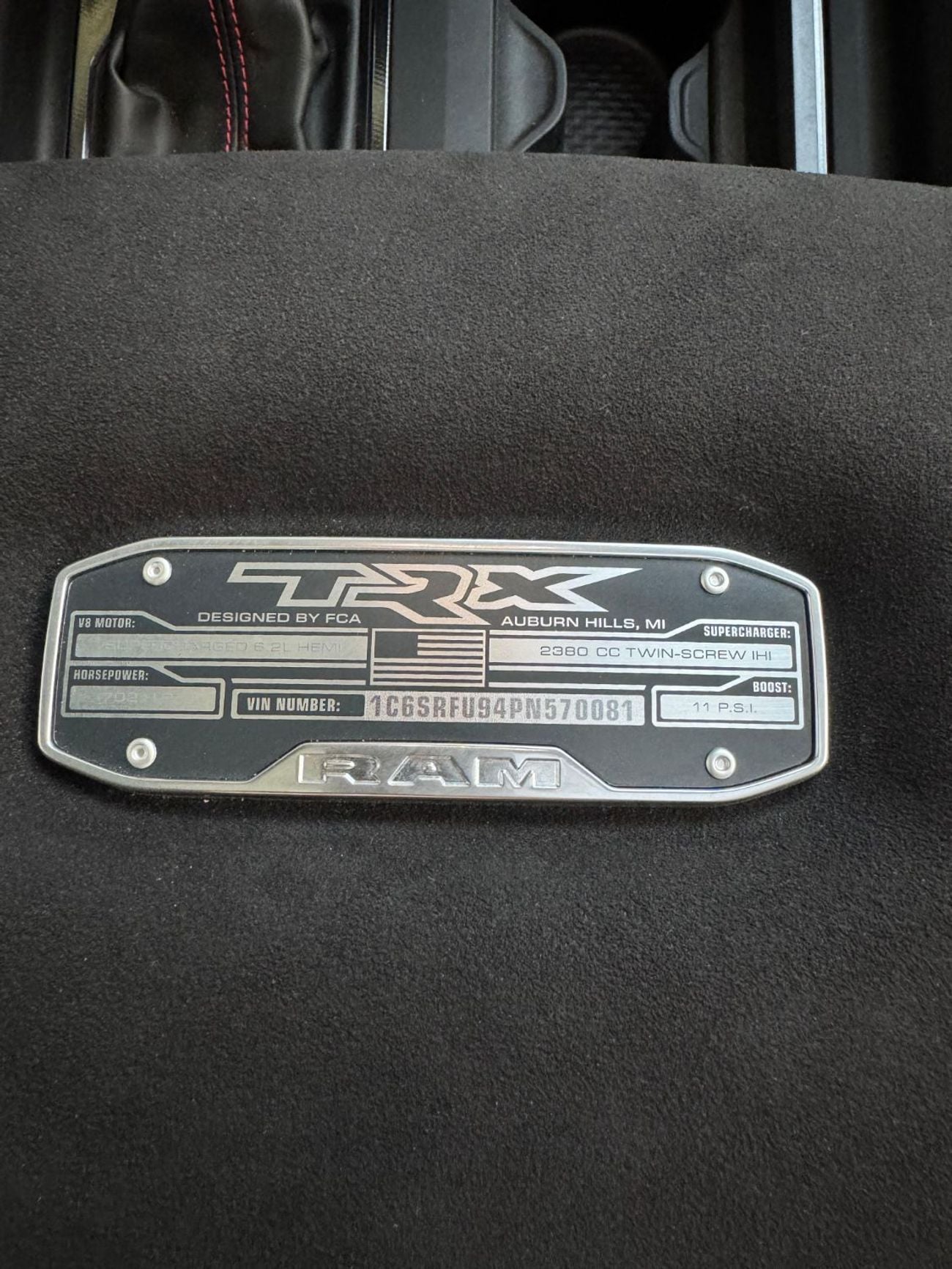 RAM 1500 TRX Final Edition 6.2L