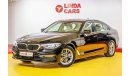 بي أم دبليو 520 BMW 520i 2019 GCC under Warranty with Zero Down-Payment.