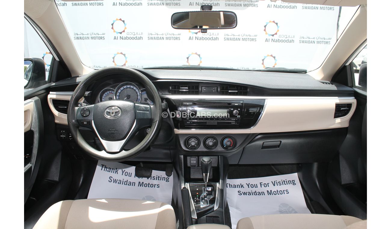 تويوتا كورولا 1.6L SE+ 2014 MODEL