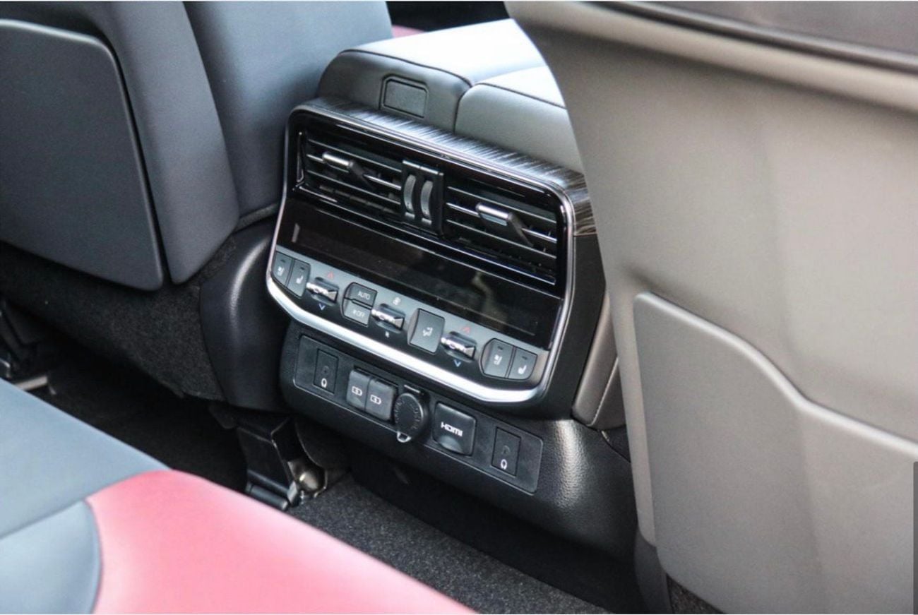 تويوتا لاند كروزر TOYOTA LAND CRUISER VXR 3.5 TWIN TURBO  WHITE/BLACK-RED 2026