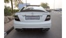Mercedes-Benz C 63 Coupe Mercedes C63 AMG - V8 -2013 - White - ZERO DOWN PAYMENT - 2155 AED/MONTHLY - 1 YEAR WARRANTY