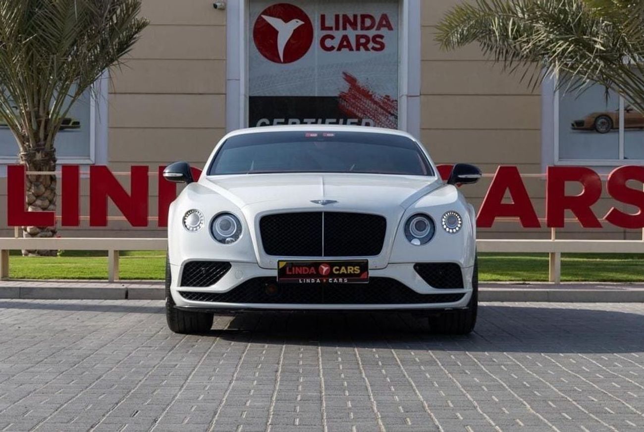 بنتلي كونتيننتال جي تي Bentley Continental GT S 2016 GCC under Warranty with Flexible Down-Payment.