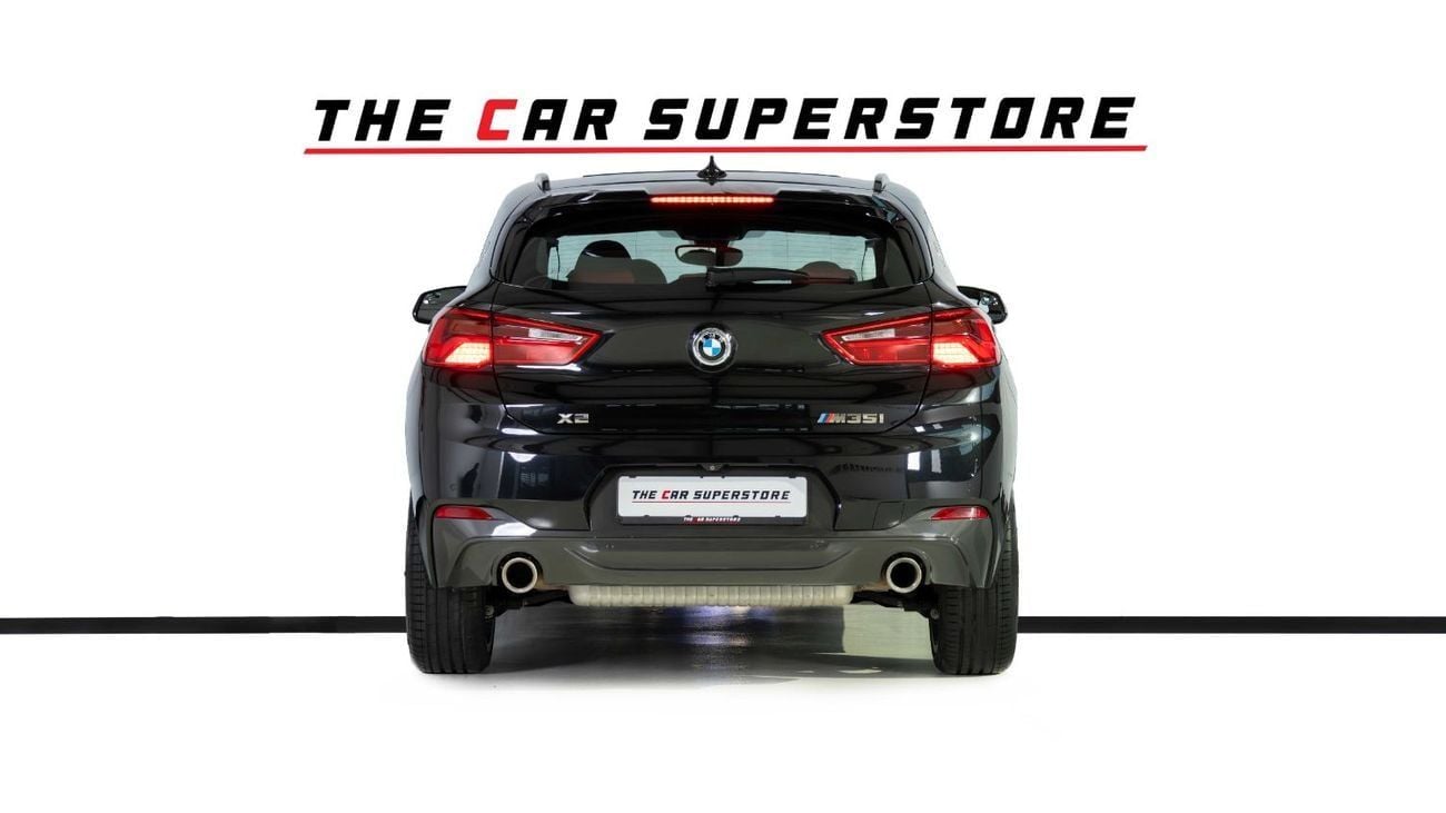 BMW X2 M35i 2.0L GCC-M Package-M Sports Seats-Excusive Red Interior Leather rim-Blue Brake Calipers