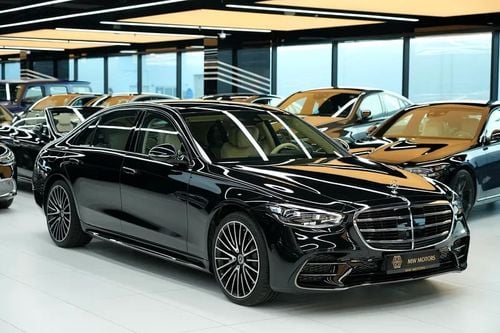مرسيدس بنز S 500 S 500 | GCC 0km | Agency Warranty | Dark Seires