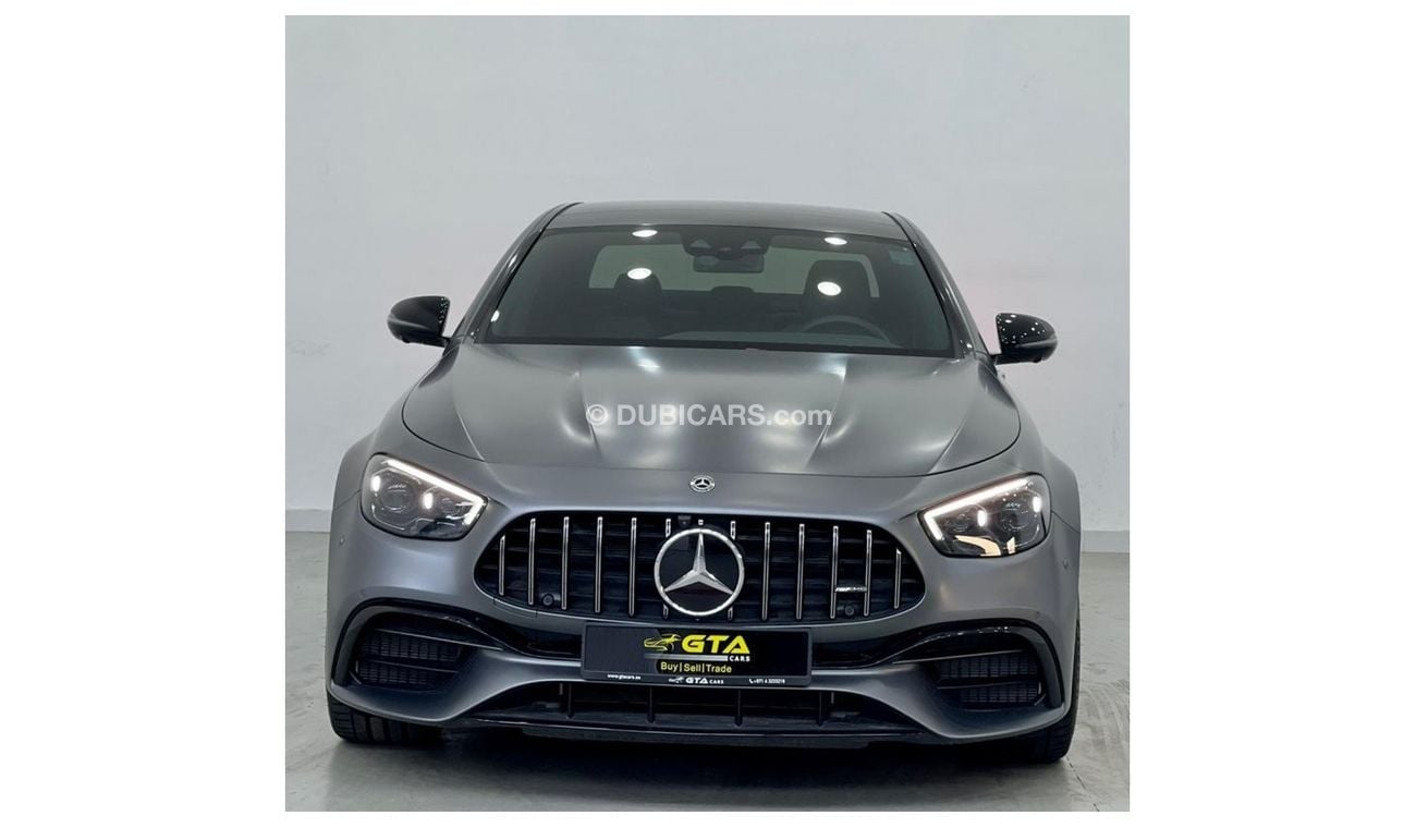 مرسيدس بنز E 63 AMG 2021 Mercedes Benz E63 S AMG, May 2023 Mercedes Warranty, Fully Loaded, New Car!