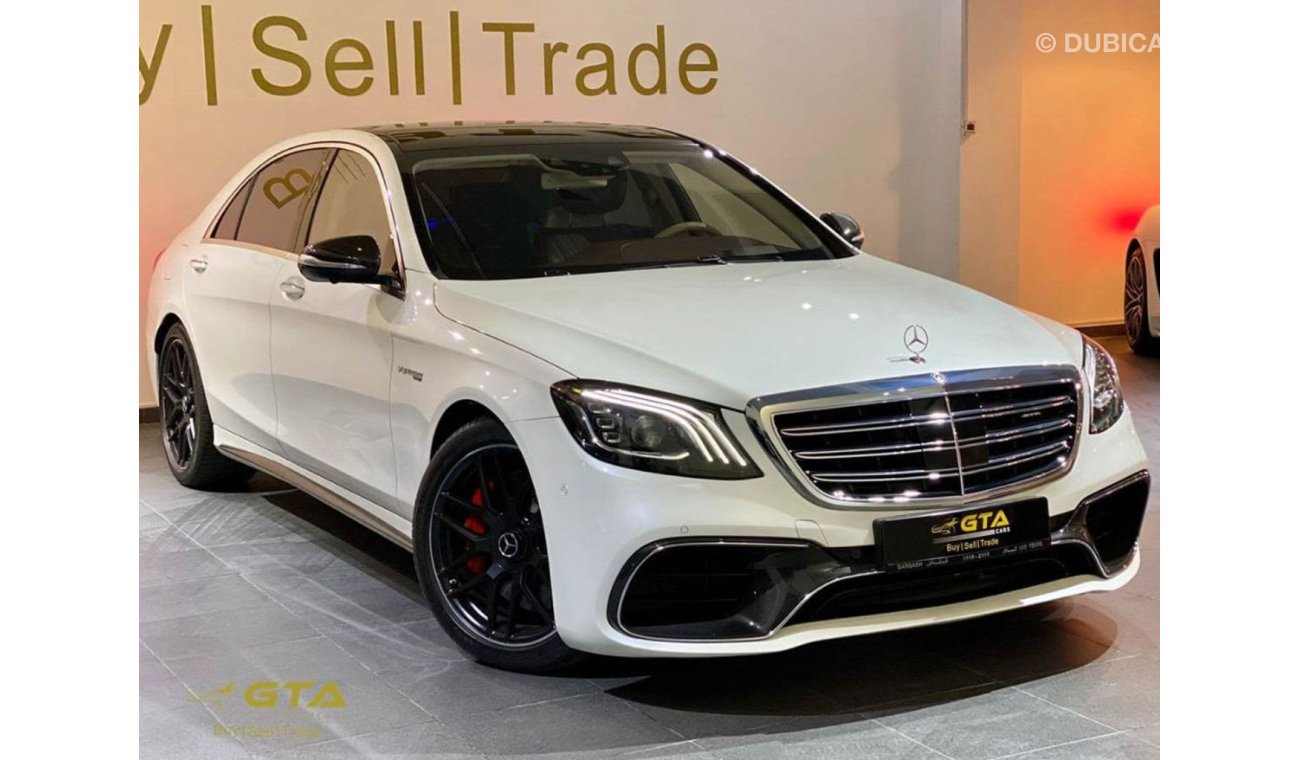 Mercedes-Benz S 63 AMG 2018 Mercedes S-63 AMG, Mercedes Warranty, Full Service History, GCC, Low Kms