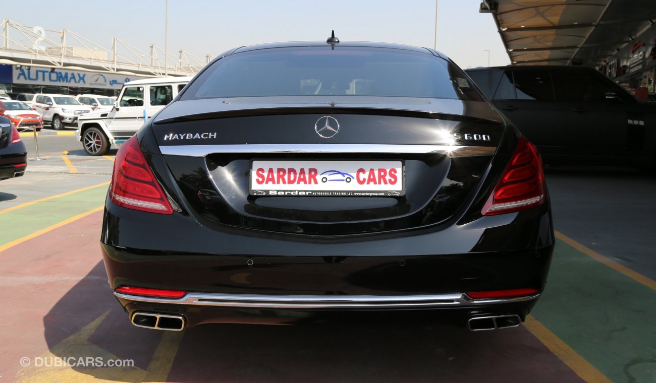 Used Mercedes Benz S600 Maybach 2016 for sale in Dubai - 125944