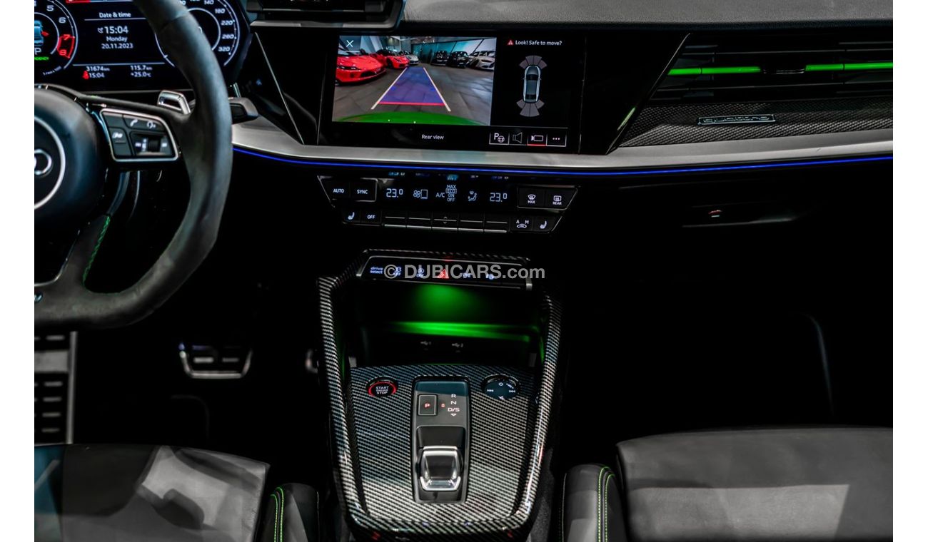 Audi RS3 TFSI quattro 2022 Audi RS3, Audi Warranty + Service Contract, Carbon Pack, Low Kms, GCC