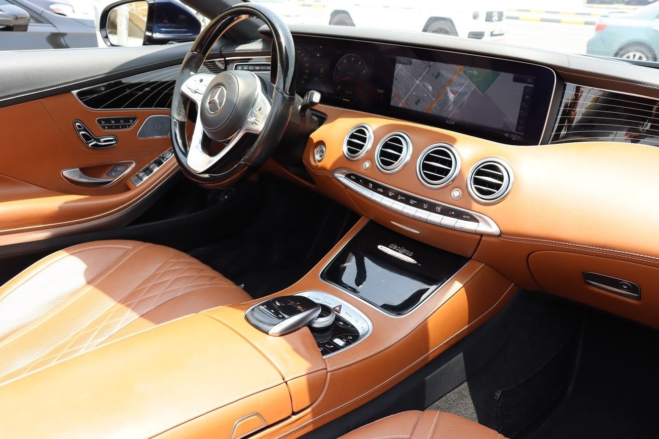 مرسيدس بنز S 560 كوبيه Mercedes-Benz S560 Coupe / USA / 2019 / 30,000Mi / Full