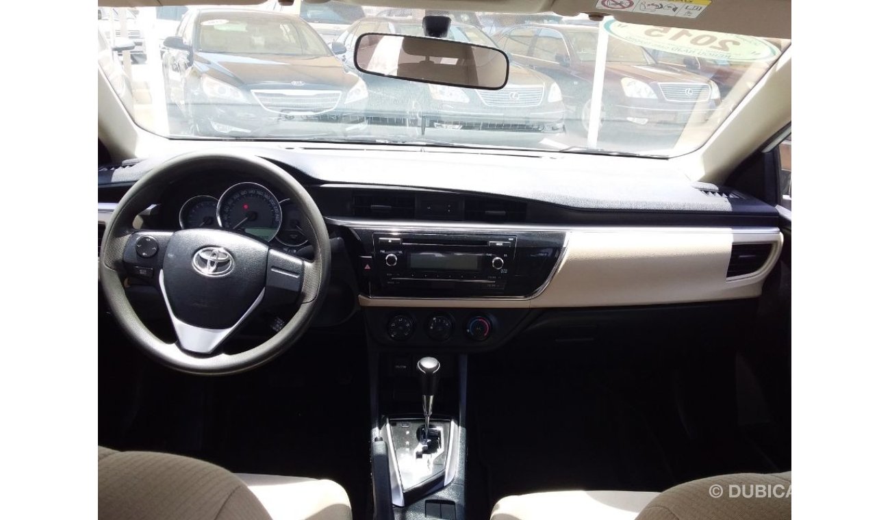 Toyota Corolla 1.6 2015 GCC