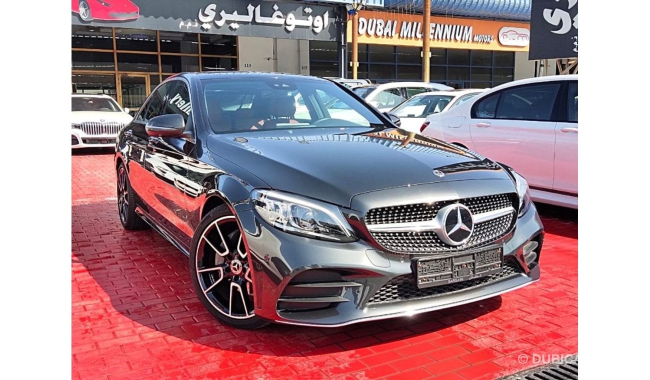 مرسيدس بنز C200 AMG 2020 UNDER WARRANTY AND SERVICES