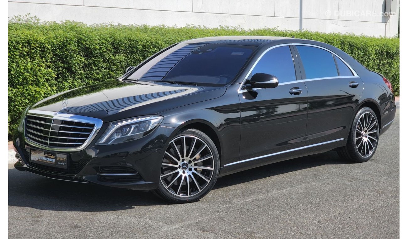 Mercedes-Benz S 550 2015 MERCEDES BENZ S-550 4MATIC  FULL OPTION IN EXCELLENT CONDITION