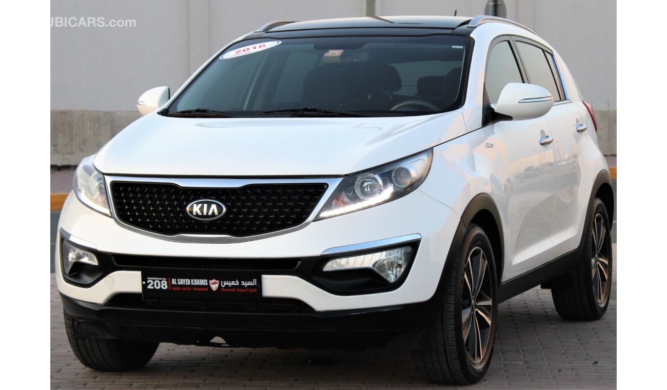 Kia Sportage Kia Sportage 2016 GCC Panorama in excellent condition without accidents, very clean from inside and