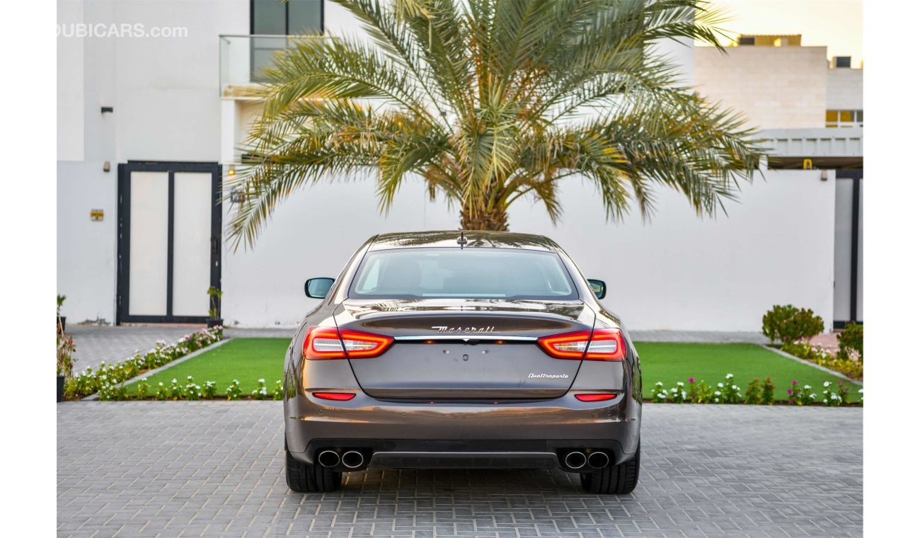 Maserati Quattroporte - GCC - AED 2,472 PER MONTH - 0% DOWNPAYMENT