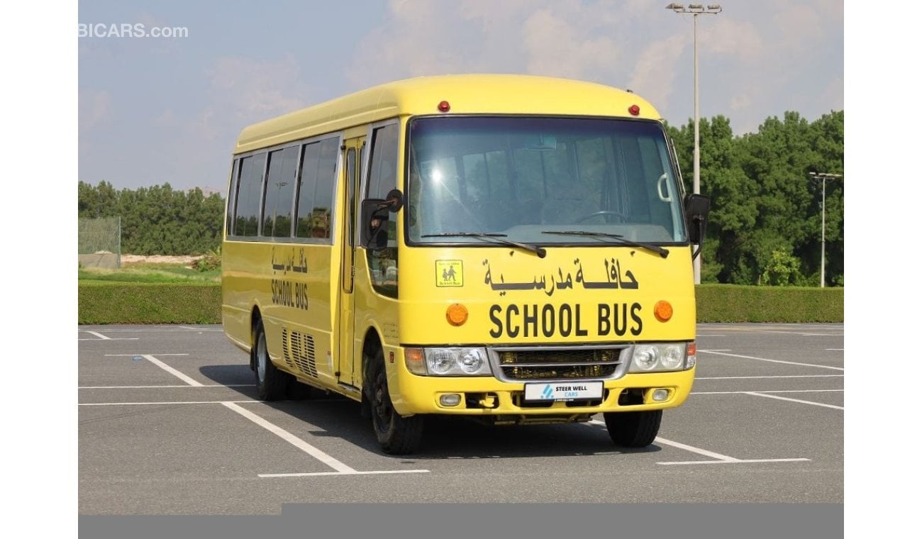 Mitsubishi Rosa 2008 | 26 Seater School Bus | Diesel M/T 4.2L | GCC Specs | Book Now - Bulk Stock Available