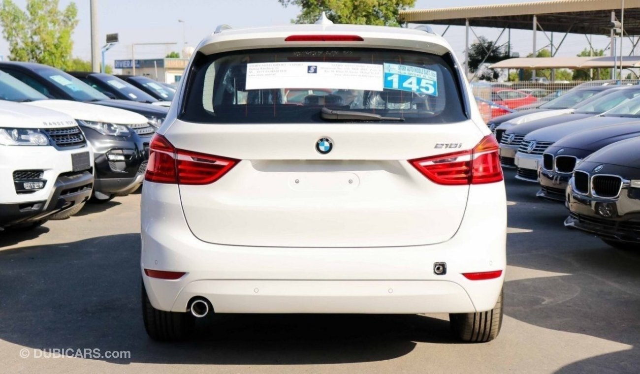 بي أم دبليو 218 Gran Tourer 1.5 petrol automatic 7-seats BRAND NEW!!