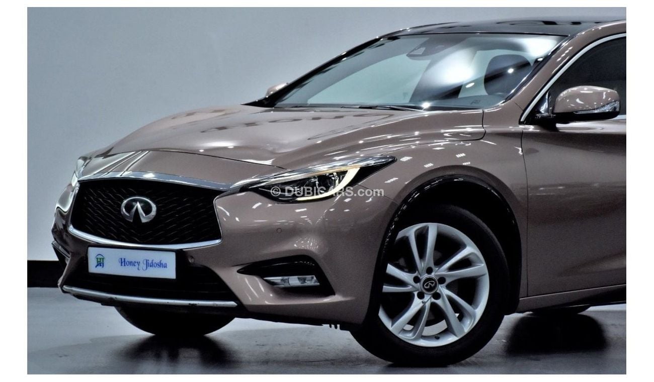 Infiniti Q30 EXCELLENT DEAL for our Infiniti Q30 ( 2018 Model! ) in Brown Color! GCC Specs