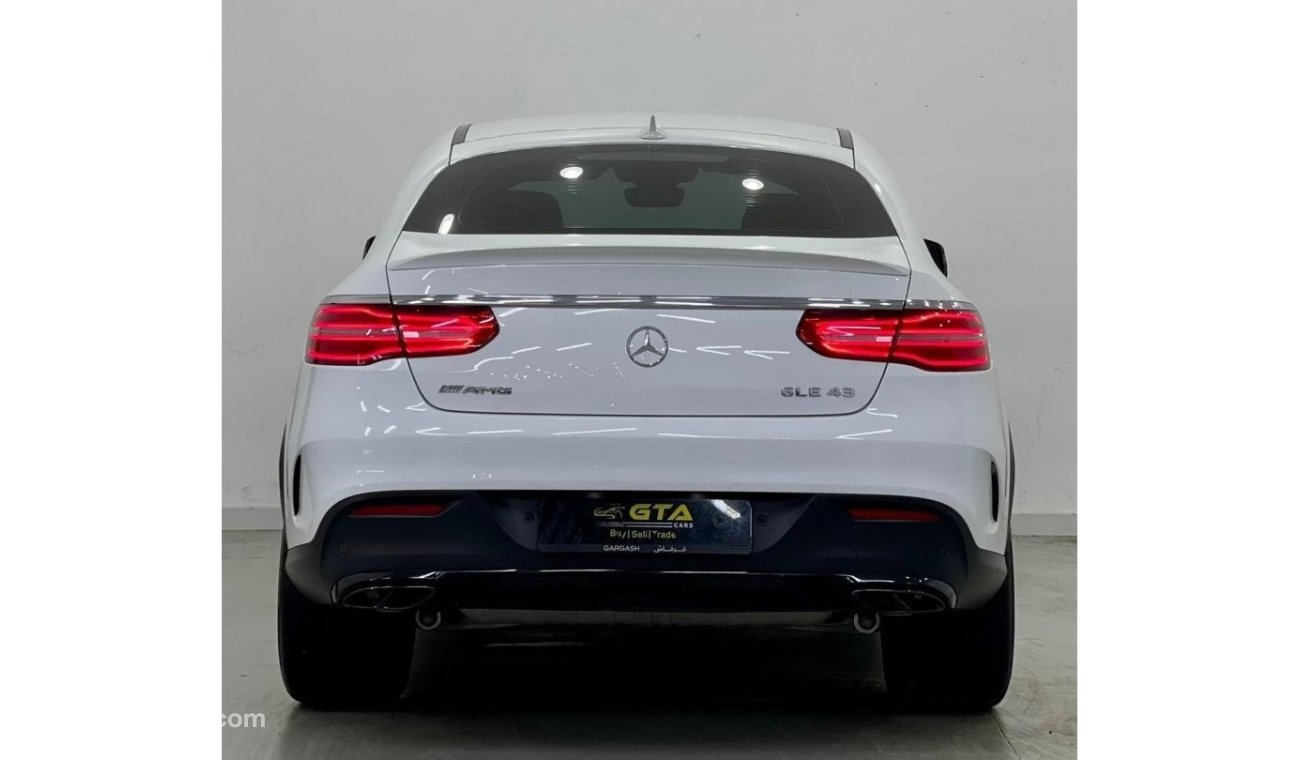 مرسيدس بنز GLE 43 AMG كوبيه 2019 Mercedes-Benz GLE 43 AMG, Mercedes Warranty 12/24, Service Contract 2023, Low Kms, GCC