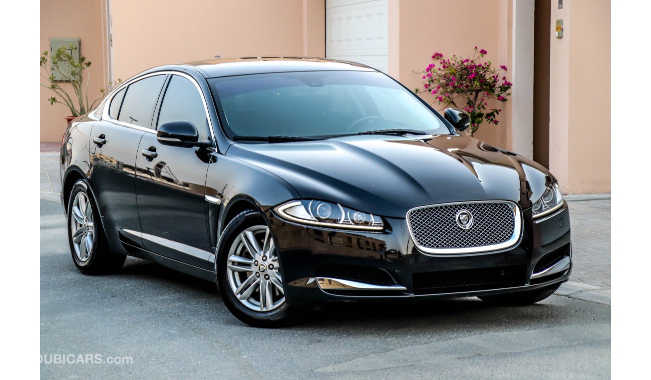 جاغوار XF Luxury 2013 GCC under Warranty with Zero Down-Payment.