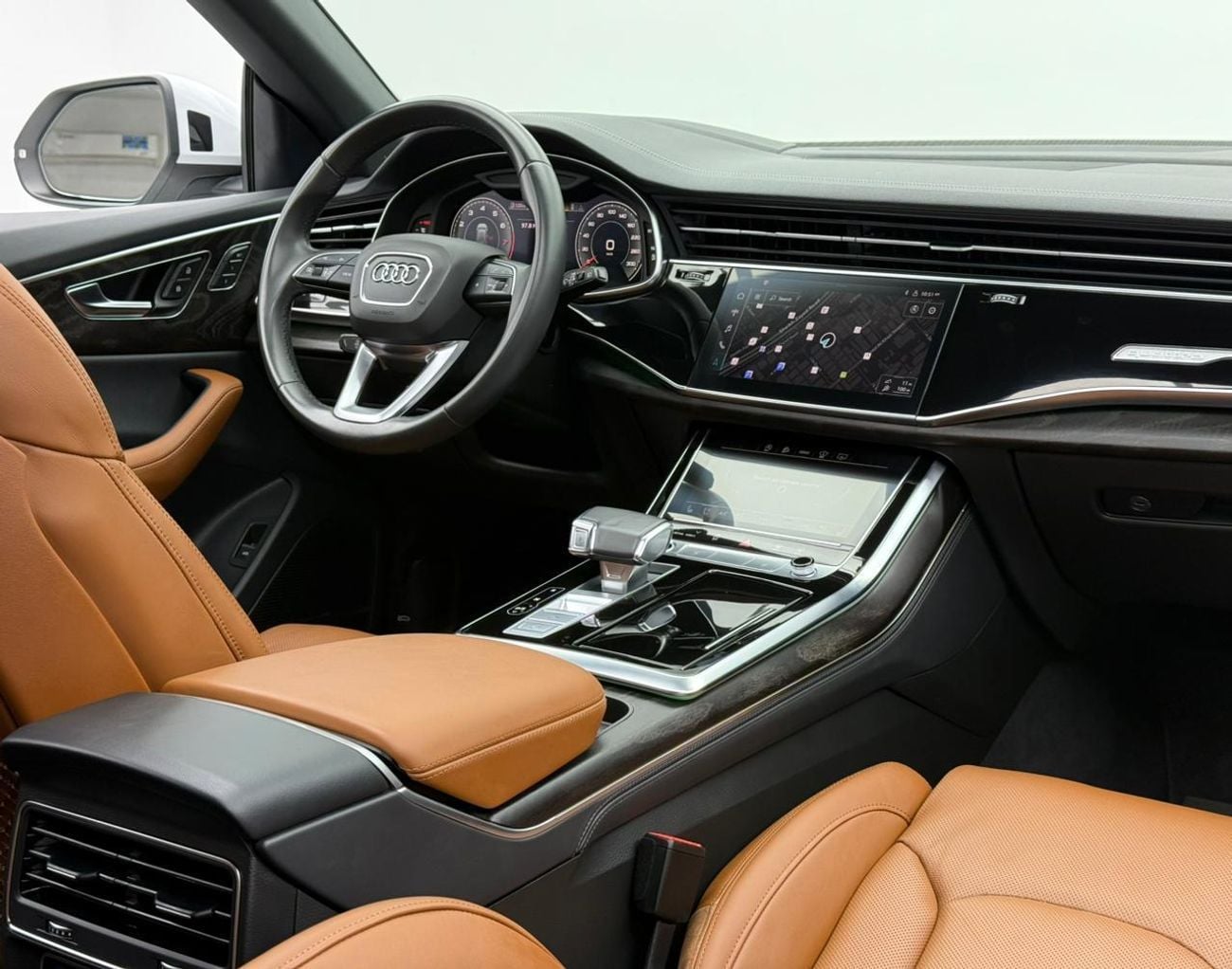 Audi Q8 55 TFSI S-LINE LUXURY 2023 Audi Q8 55 TFSI Quattro S-Line, 2028 Audi Warranty + Service Pack, Fully Loaded, GCC