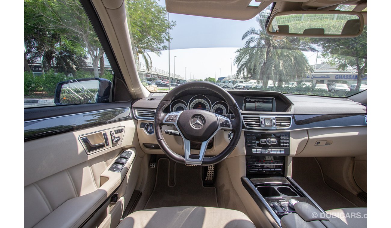 Mercedes-Benz E300 2014 - GCC - ZERO DOWN PAYMENT - 1845 AED/MONTHLY - 1 YEAR WARRANTY