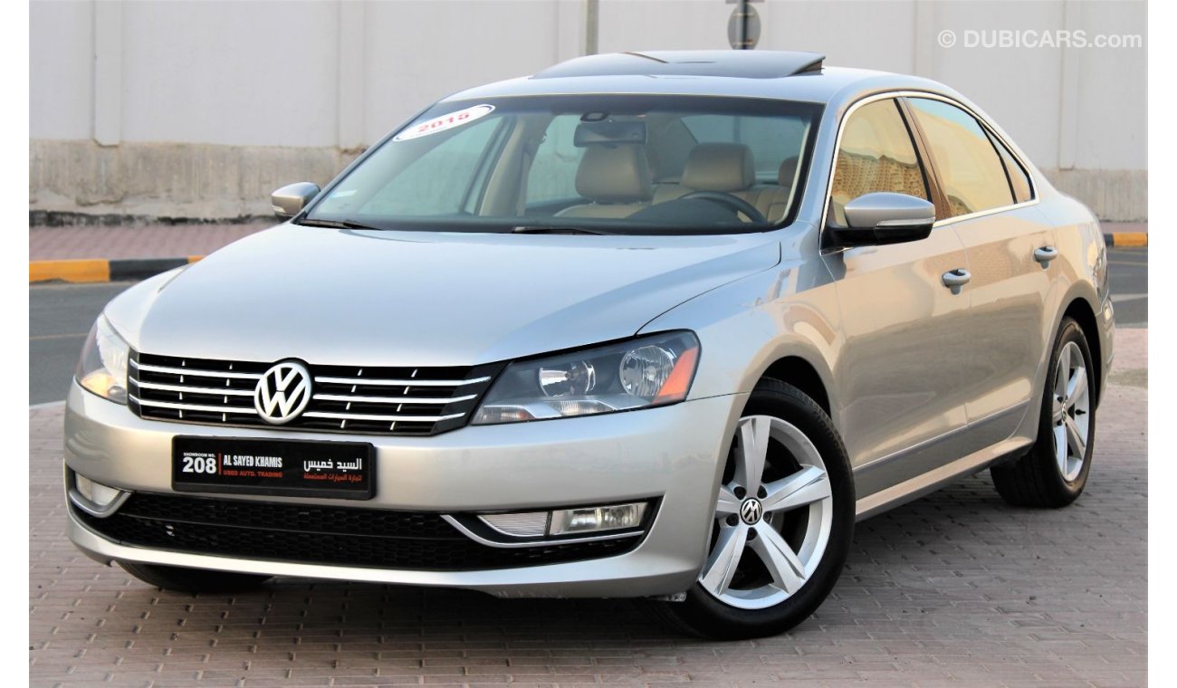 Volkswagen Passat Volkswagen Passat 2015 GCC in excellent condition without accidents, very clean from inside and outs