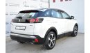 Peugeot 3008 1.6L GT LINE 2019 GCC SPECS WITH AGENCY WARRANTY AND SERVICE CONTRACT UP 2021