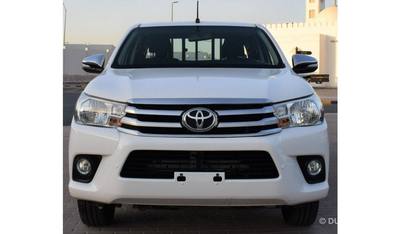 Toyota Hilux 2017 | TOYOTA HILUX GLX 4X2 | V4 4-DOORS | AUTOMATIC TRANSMISSION | GCC | VERY WELL-MAINTAINED | SPE