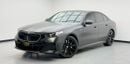 BMW 530i M SPORT 2025 BMW 530i M Sport, BMW Warranty+Service Contract+Full Service History, Full PPF, GCC