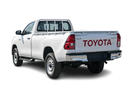 Toyota Hilux ECTOMA004 - 2025 Toyota Hilux Single Cab DLX - 2.4L Diesel Manual 4wd - White with Red Interior