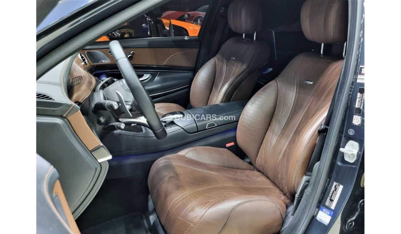 Mercedes-Benz S 63 AMG Std MERCEDES-AMG S63 2016 IN BEAUTIFUL SHAPE FOR 189K AED ONLY.