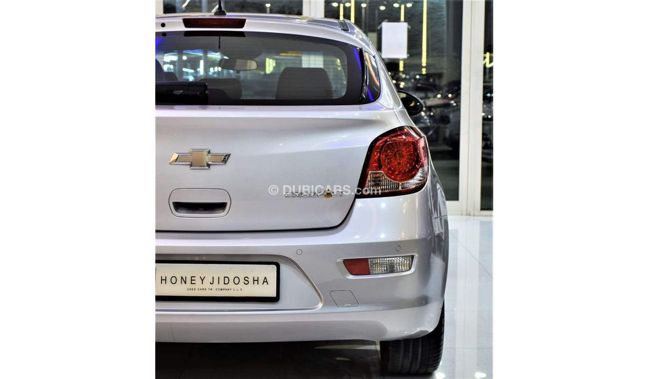Chevrolet Cruze ORIGINAL PAINT ( صبغ وكاله ) Chevrolet Cruze LT Hatchback 2013 Model!! in Silver Color! GCC Specs