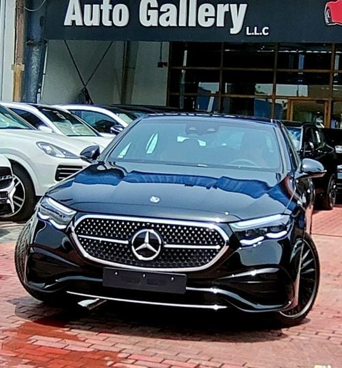 Mercedes Benz E300 AMG Full Option Agency Warranty 2026 GCC