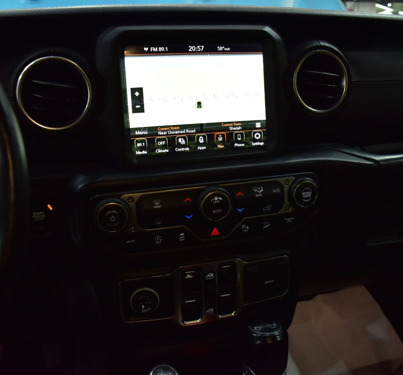 Jeep Wrangler EXCELLENT DEAL for our Jeep Wrangler Unlimited Sahara ( 2020 Model ) in Blue Color GCC Specs