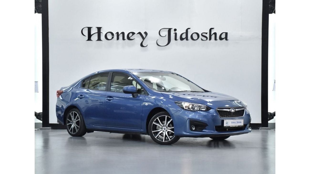 سوبارو إمبريزا EXCELLENT DEAL for our Subaru Impreza AWD ( 2019 Model ) in Blue Color GCC Specs