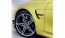 BMW M3 Std Std Std Std 2016 BMW M3(F80)-BMW Warranty-Full Service History-Service Contract-GCC.