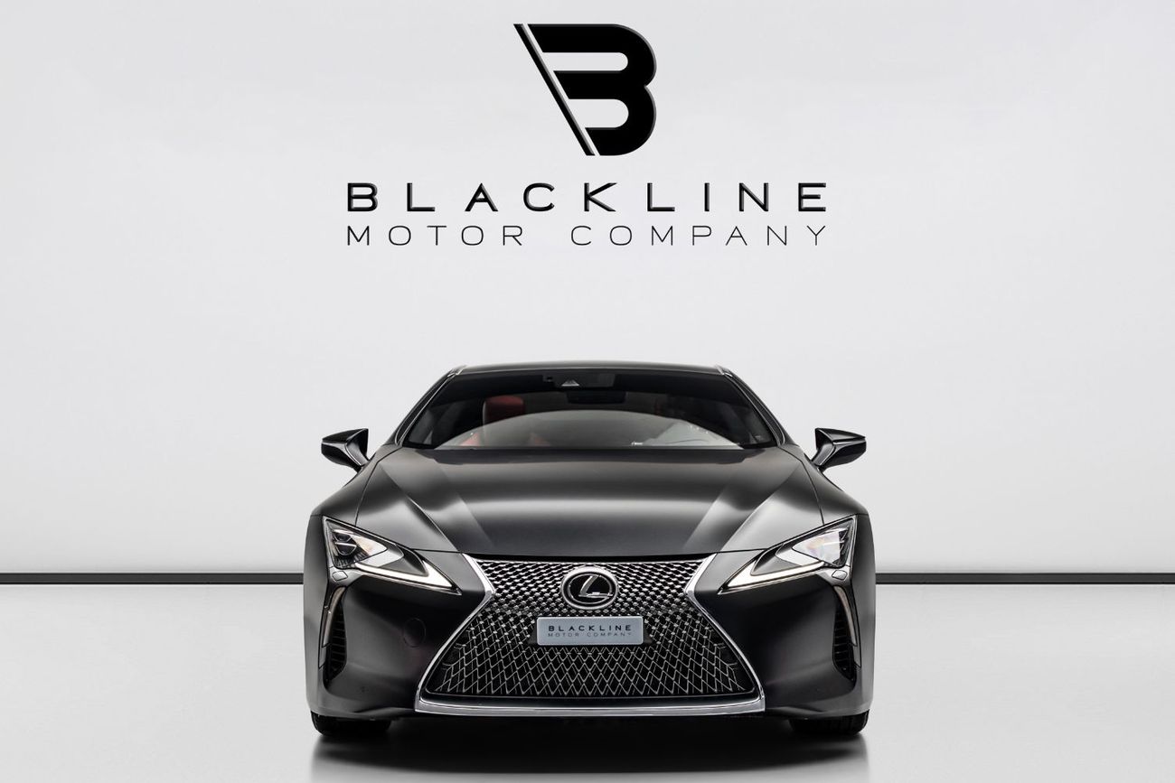 Lexus LC500 5.0L V8 Titanium 2022 Lexus LC 500, 2027 Lexus Warranty, 2026 Lexus Service Contract, Low KMs, GCC