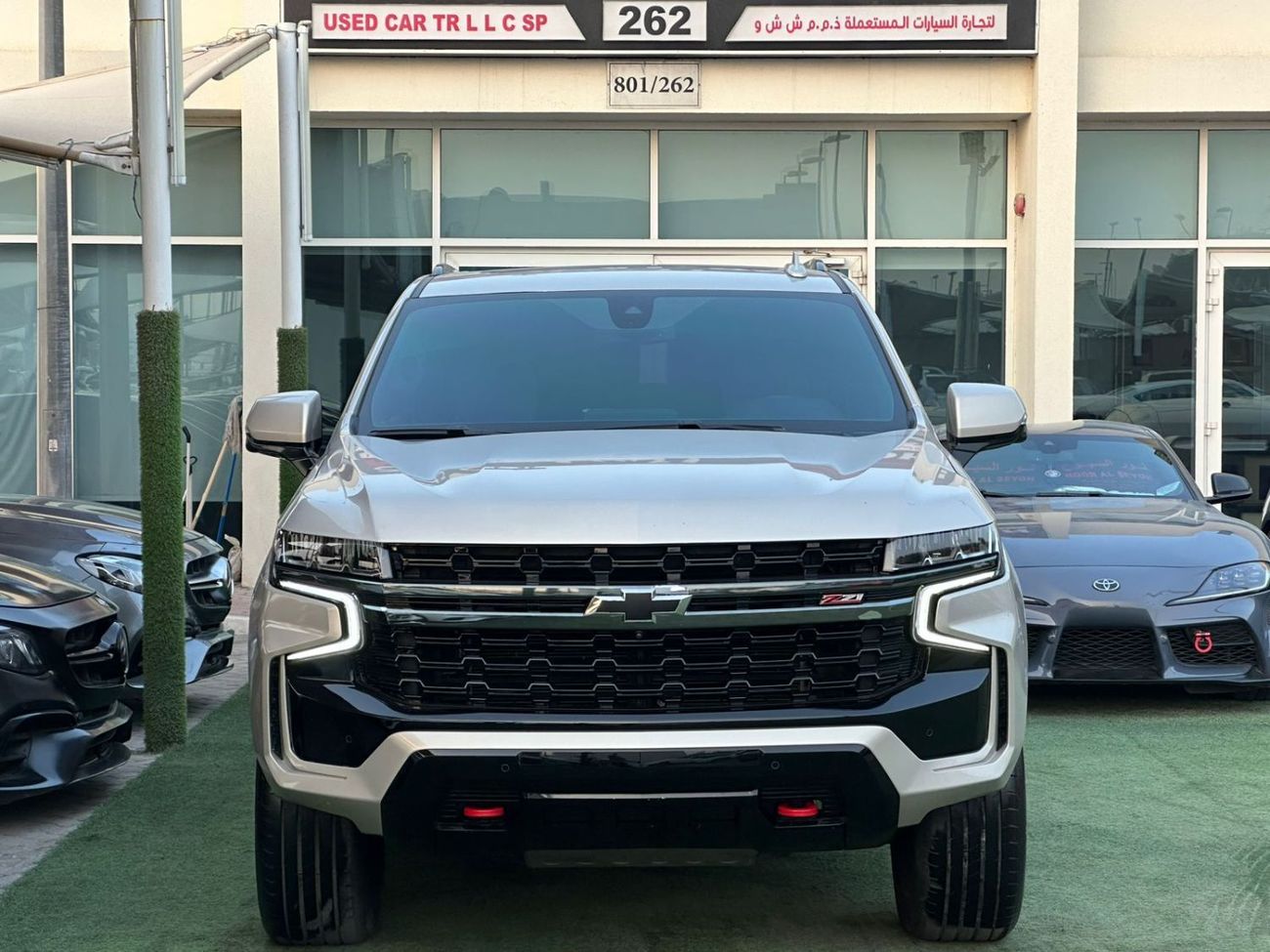 شيفروليه تاهو شيفورليه تاهو Z71 خليجي اديشن وان فل ابشن تشيكات الوكاله تحت الضمان بحاله ممتازه