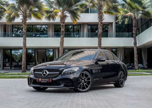 مرسيدس بنز C 200 C200 AMG | 2,155 P.M | 0% Downpayment | Sedan!