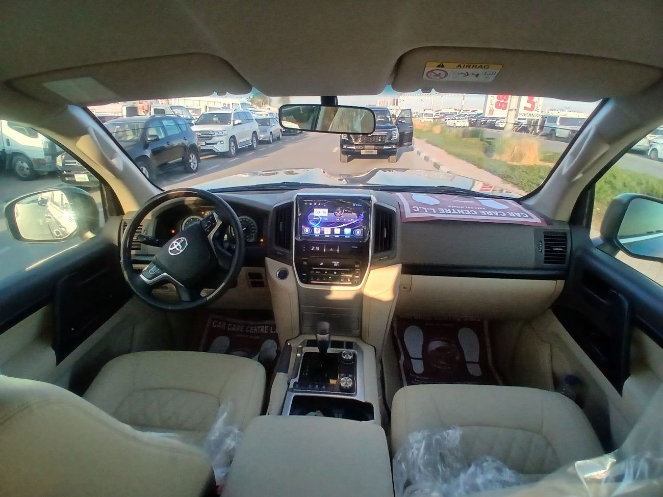 تويوتا لاند كروزر Toyota landcruise 2019Model 4.0 v6 petrol Engine Colour Black push start Transmission Automatic Inte