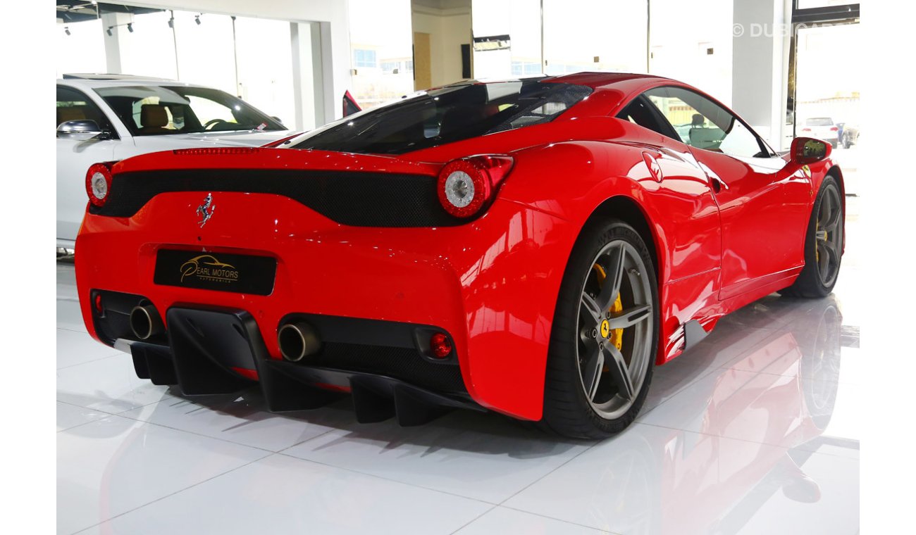 فيراري 458 Speciale 4.5L V8 2014 - with Service Contract / Low Mileage (( Mint Condition! ))