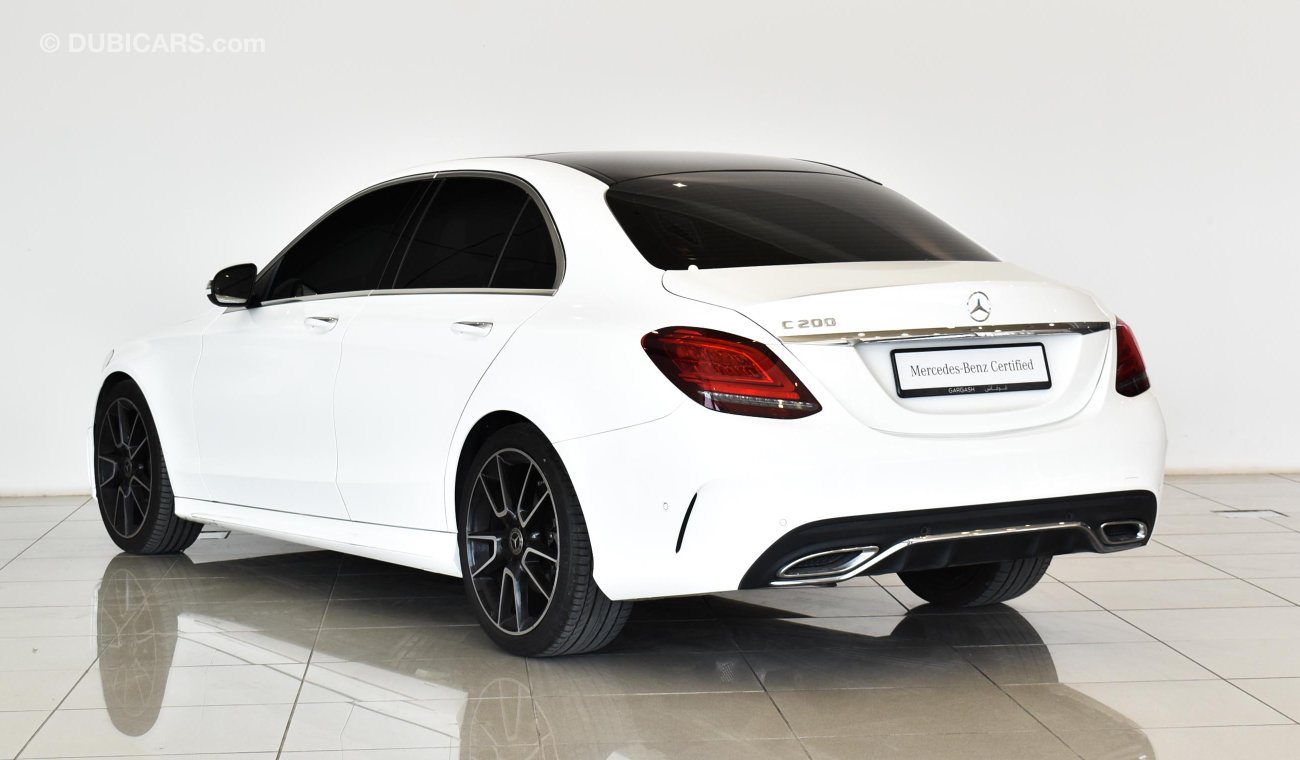 مرسيدس بنز C200 SALOON / Reference: VSB 31404 Certified Pre-Owned