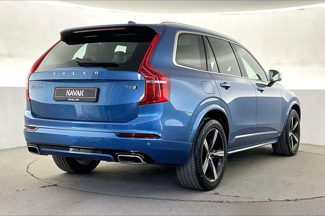 فولفو XC 90 T6 R Design | National Day Celebration | شامل الضمان | 0 ﺪﻔﻋﺓ ﺃﻮﻟﻯ