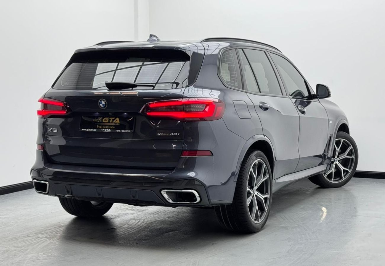 BMW X5 40i M Sport 3.0L 2022 BMW X5 xDrive40i M-Sport, 2027 BMW Warranty And Service Pack, BMW Service Hist